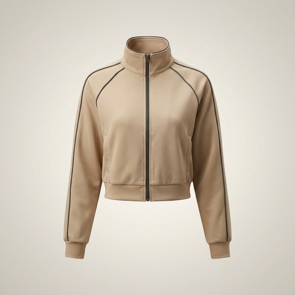 Cropped Track Jacket