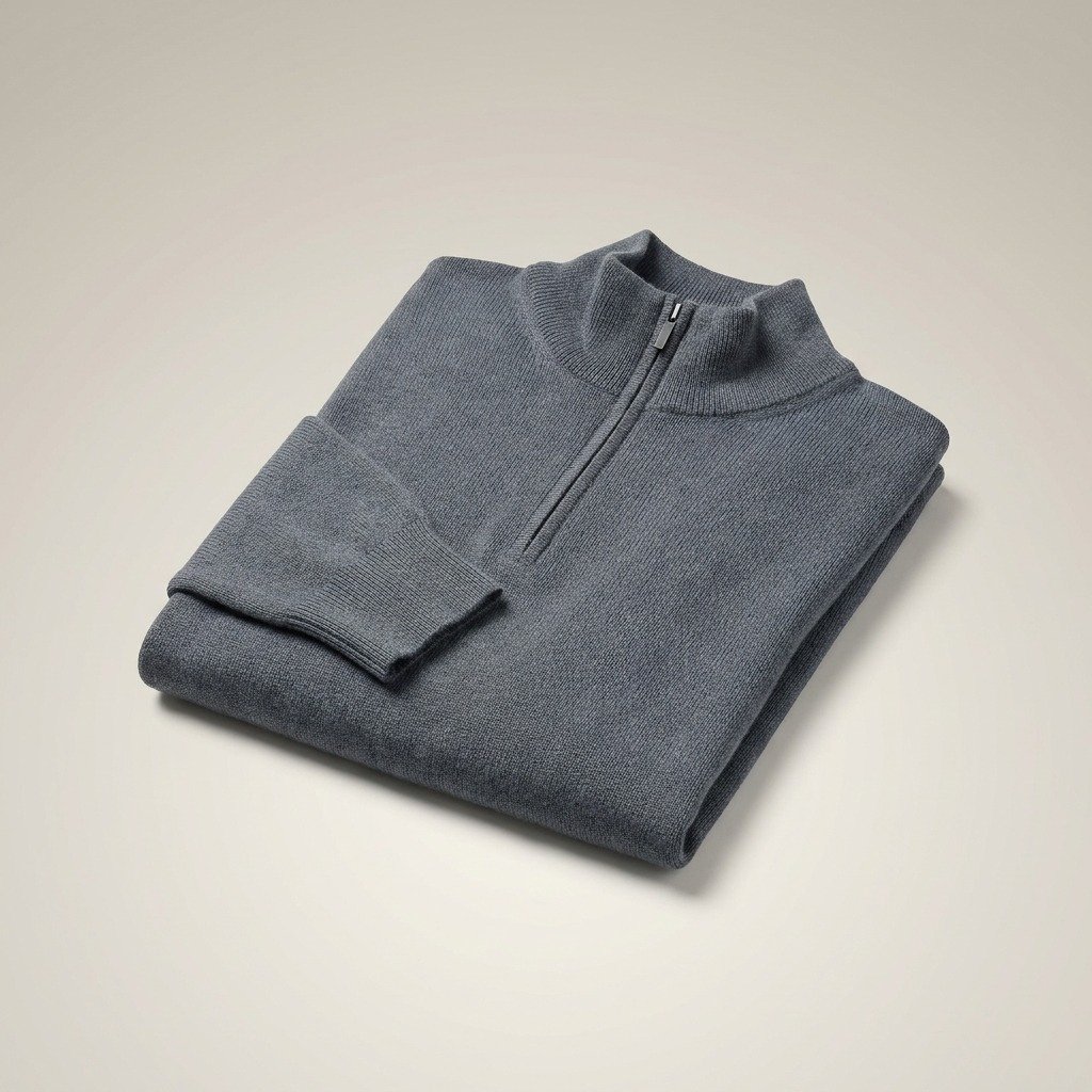 Merino Zip Sweater