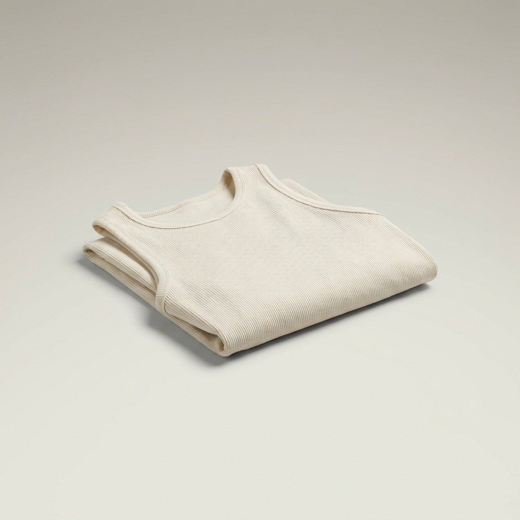 Ribbed Crop Tank