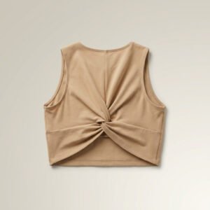 Twist-Back Studio Top